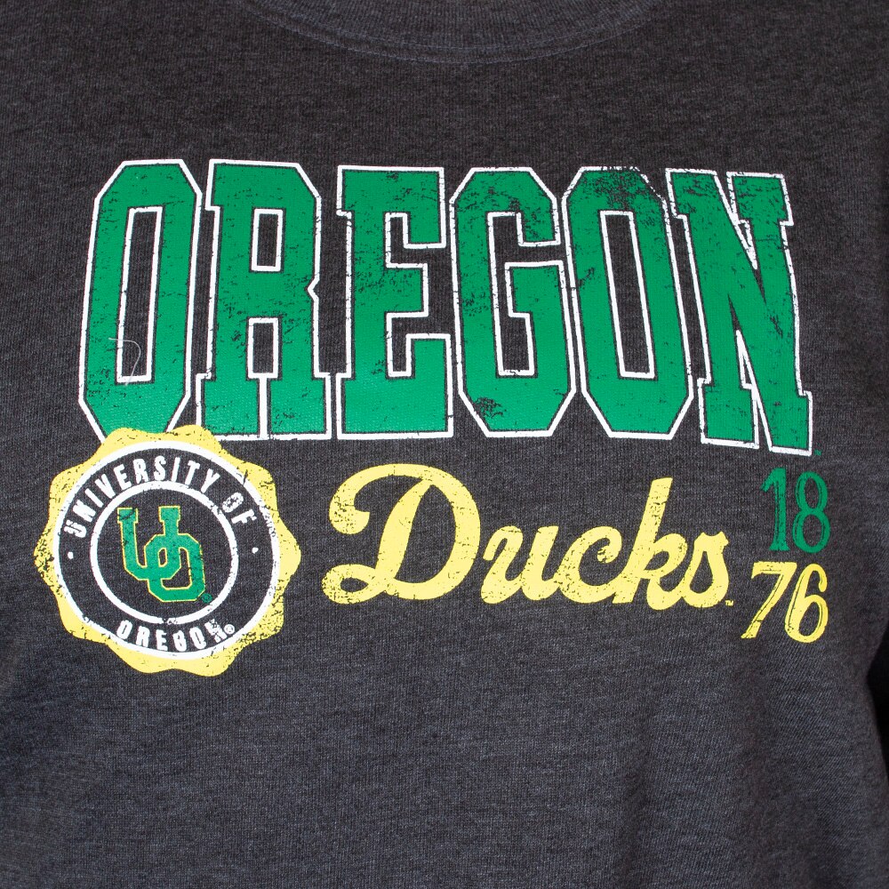 1876, League, Black, Pullover, Polyester Blend, Women, Onyx, UO design, Sweatshirt, 944676
